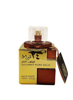 AHAKAC AHAKAC Unisex 100ml Gold Square Bottle Perfume: Elegant Gift in Premium Packaging  - Image 1