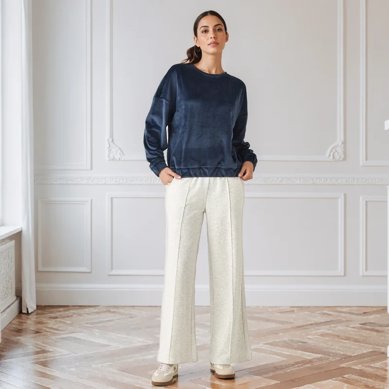 سبلاش فيڤ Regular Fit Velour Sweatshirt