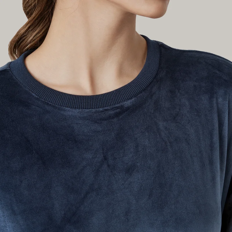 سبلاش فيڤ Regular Fit Velour Sweatshirt