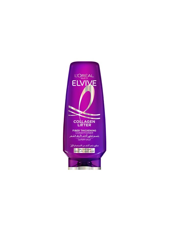 L'OREAL PARIS Elvive Collagen Lifter Fiber Densifying Conditioner, 360ml - Image 1