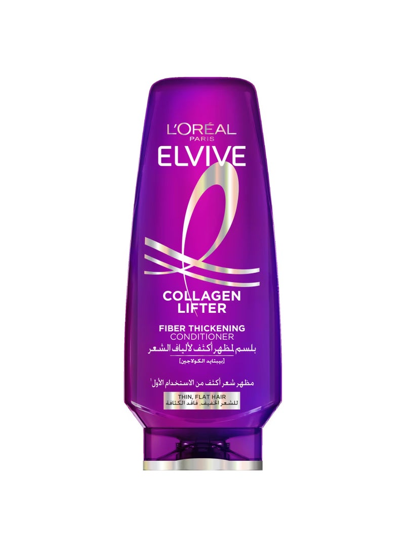 L'OREAL PARIS Elvive Collagen Lifter Fiber Densifying Conditioner - 360ml - Image 1