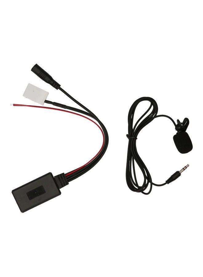 NIBEMINENT Car Radio Bluetooth Aux Microphone With Cable Adapter  - Image 1