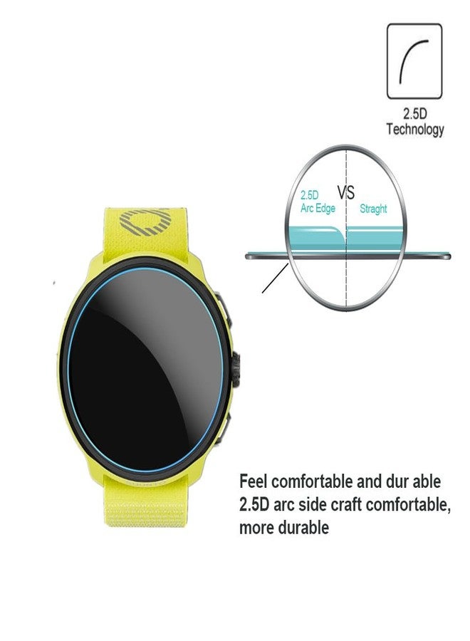 MIHENCE Screen Protector Compatible for Suunto Run Sports Watch, 9H Anti-Scratch Tempered Glass Protective Film (3 PCS) - Image 5