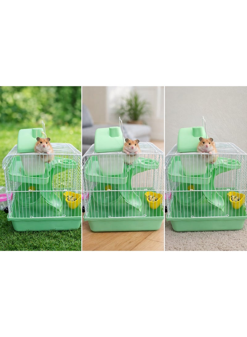 بيتو قفص صغير للهمستر – منزل آمن ومريح للهمستر - Image 3