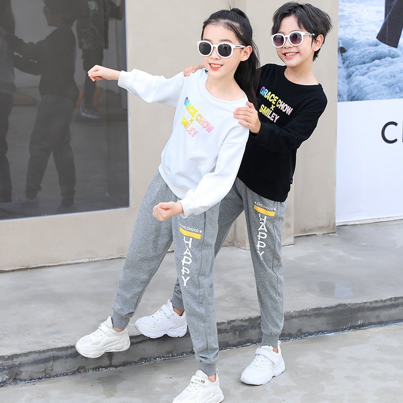 2025 Boys Casual Pants Children'S Sports Pants Girls' Sweatpants Little Boy'S Pants New Outer Wear Pants - Image 2