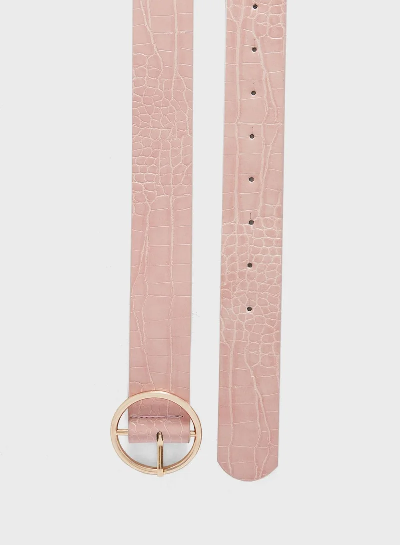 ELLA Mock Croc Jeans Belt