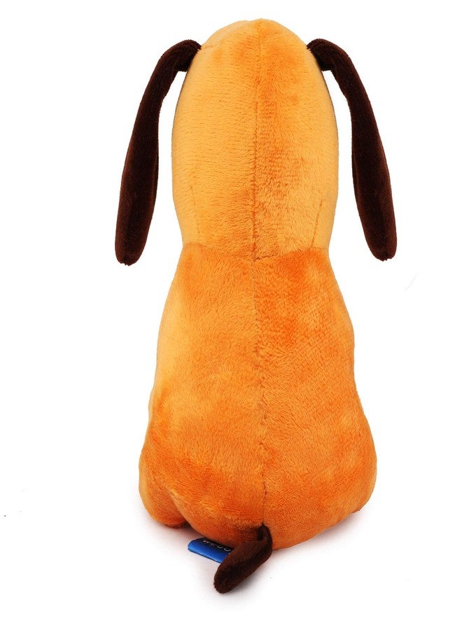 Webby Soft Animal Plush Dalmatian Dog Toy 20cm, Brown - Image 4