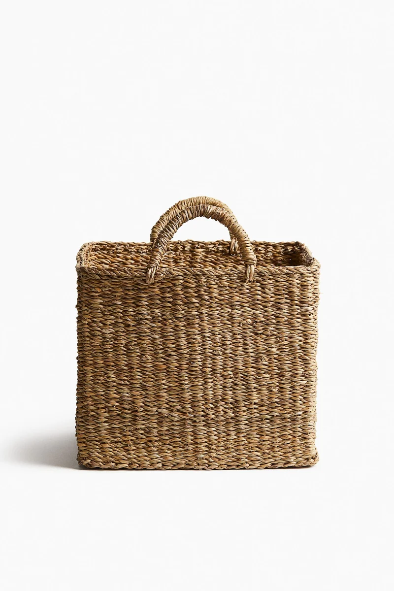 H&M Large braided storage basket