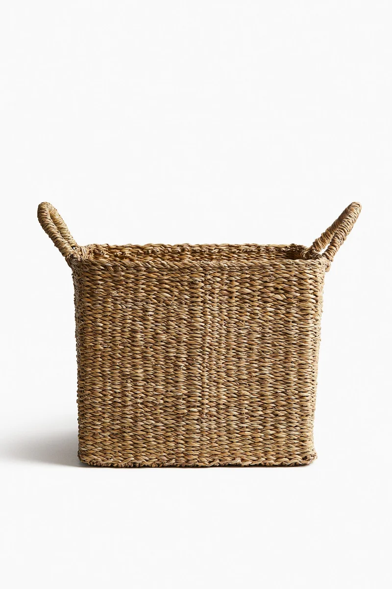 H&M Large braided storage basket