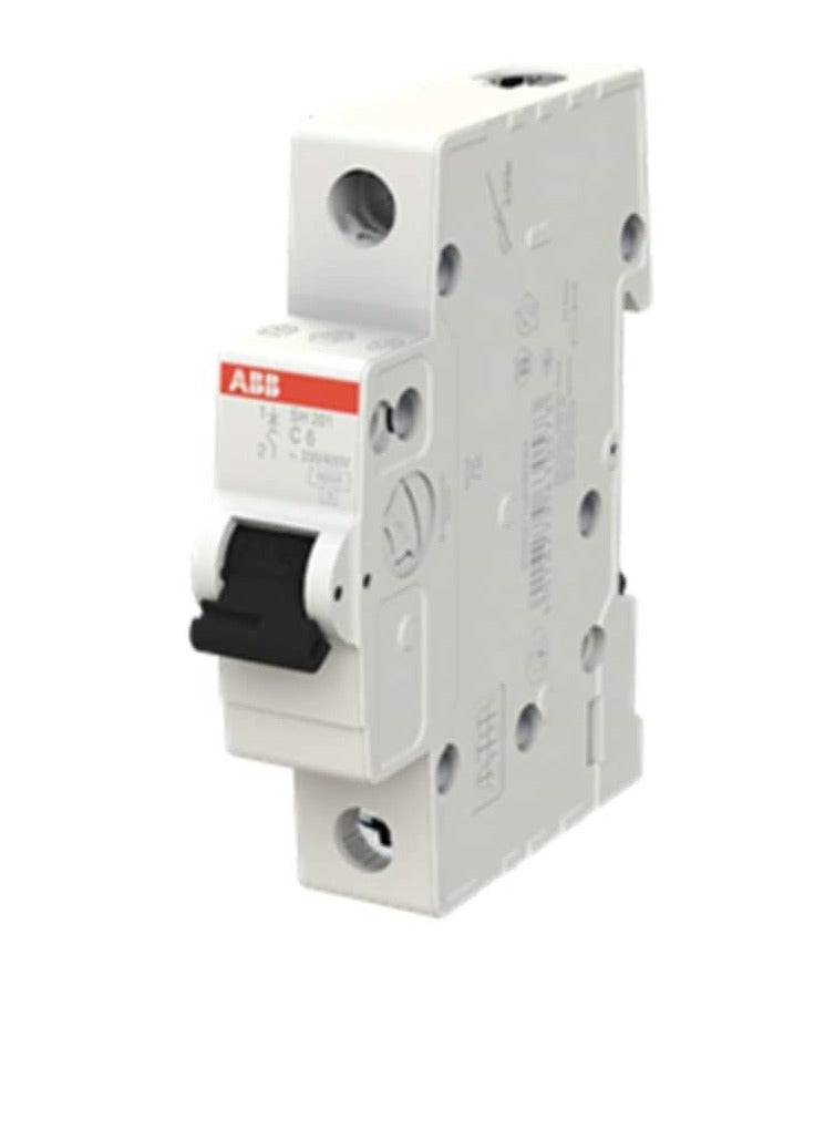 ABB Miniature Circuit Breaker 25A SP MCB 6KA TYPE C SH201-C25 2CDS211001R0254 - Image 1