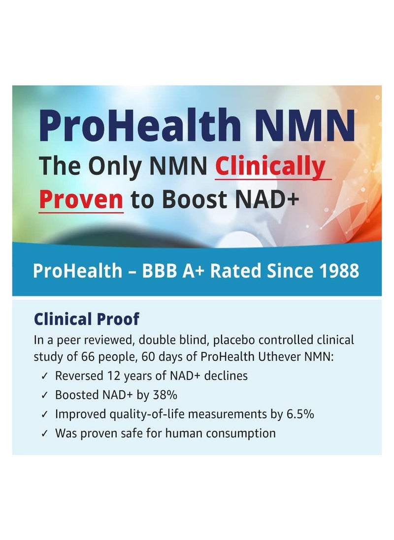 ProHealth - ProHealth Longevity NMN Pro 1000 (60 Capsules) - Image 1