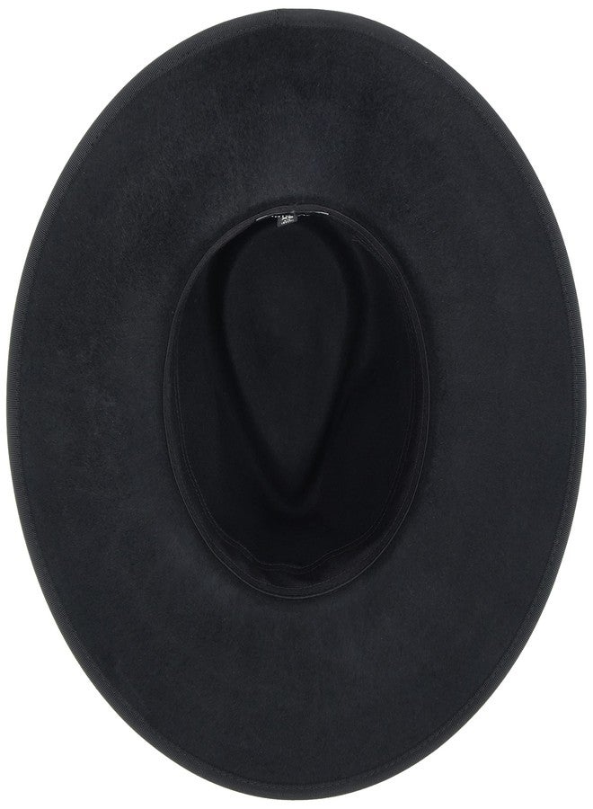 Brixton womens Jo Rancher Fedora, Black, Small US - Image 3