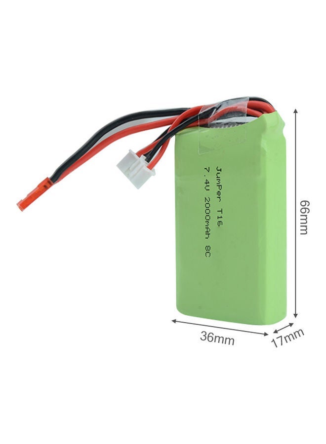 NIBEMINENT 2000mAh Lithium Battery For Jumper T16 Remote Controller 12x4.5x5.5cm  - Image 4
