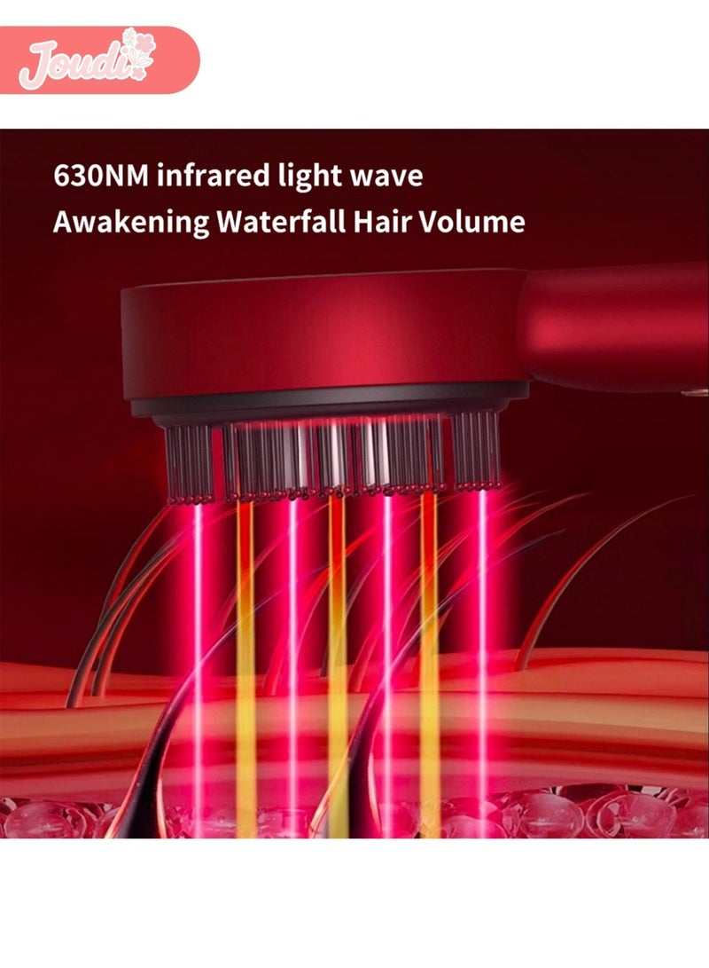 Joudi Electric Massage Comb,Red Light Therapy & Vibration for Anti-Hair Loss with Upgrade 3 in 1 Hair Oil Applicator - Image 5