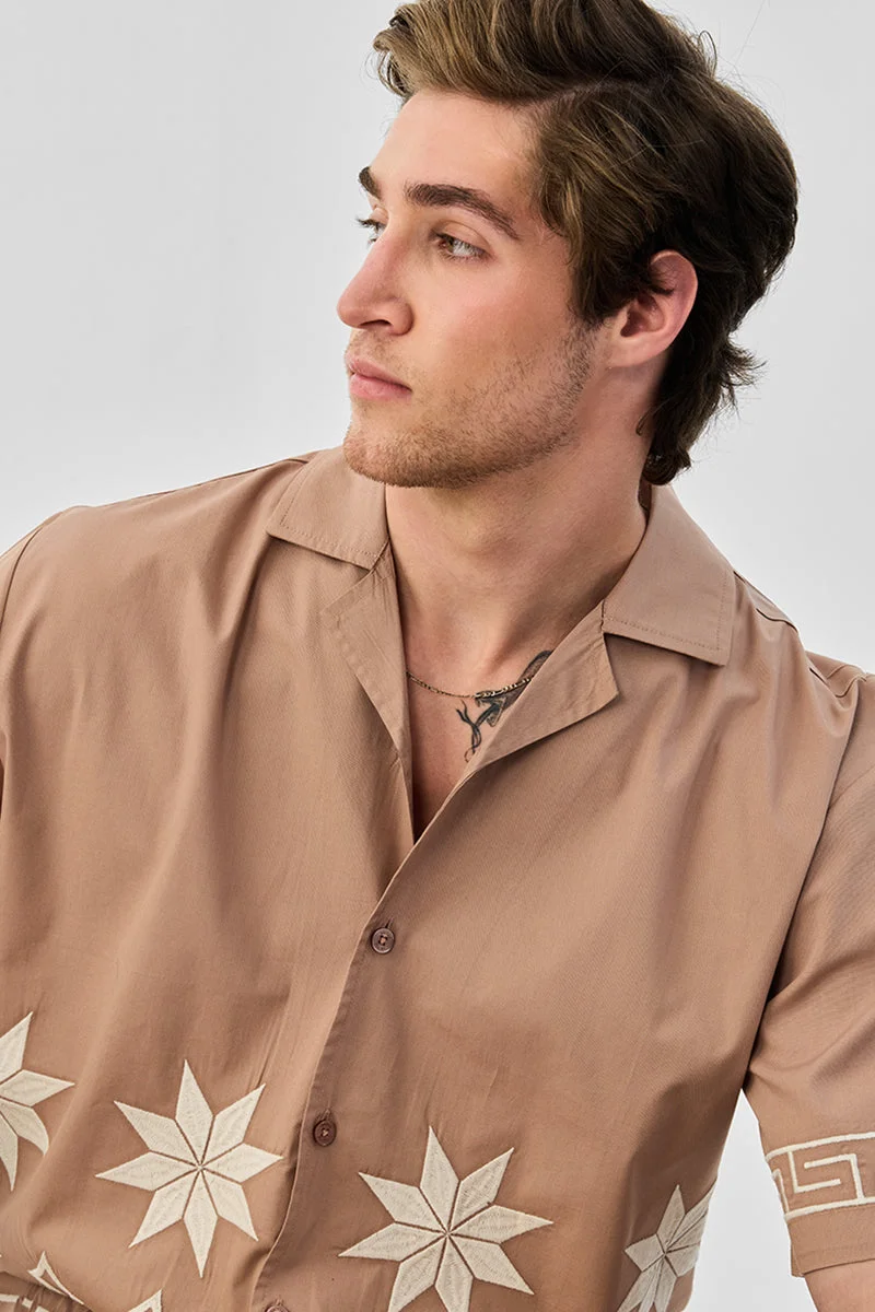 Snitch  Embroidery Box Fit Shirt for Men | Best Price UAE