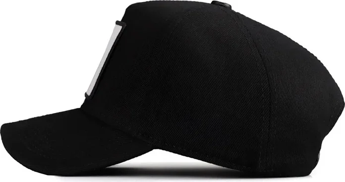 بلاك بورك Black Bork V2 Baseball Back To Future - 1 Code Logo Unisex Black Hat