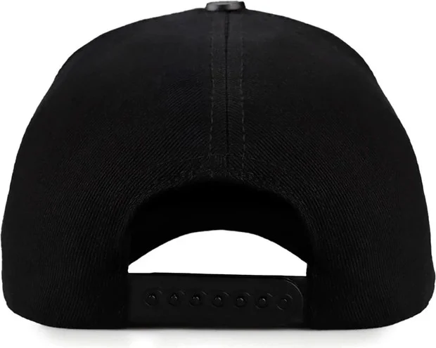 بلاك بورك Black Bork V2 Baseball Back To Future - 1 Code Logo Unisex Black Hat