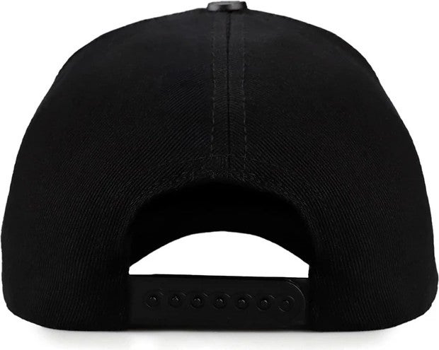 Black Börk Black Bork V2 Baseball Back To Future - 1 Code Logo Unisex Black Hat  - Image 5