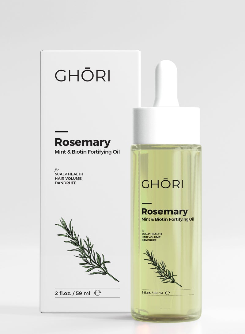 GHORI ROSEMARY OIL, MINT & BIOTIN Oil FOR HAIR GROWTH, HAIRFALL CONTROL & SCALP NOURISHMENT - Image 5