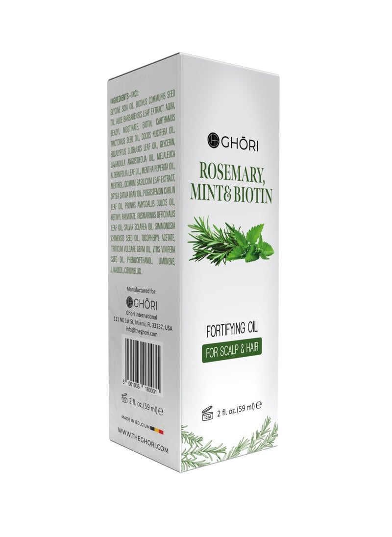 GHORI ROSEMARY OIL, MINT & BIOTIN Oil FOR HAIR GROWTH, HAIRFALL CONTROL & SCALP NOURISHMENT  - Image 4