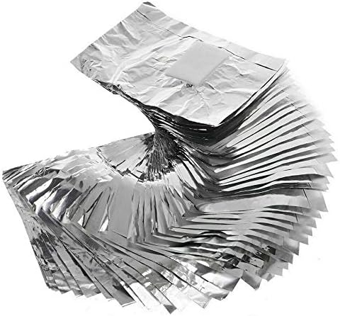 MH Nail Gel Foil Polish Wraps Remover Soak Off Pads Sachets No Acetone UK Stock 50 Wraps
