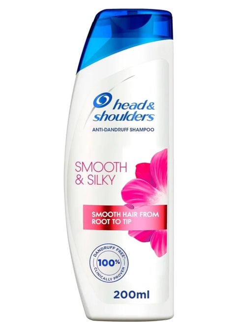 Head & Shoulders Soft & Silky Anti-Dandruff Shampoo - 200 Ml