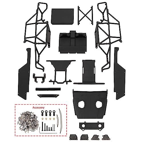 MEUS RACING مجموعة هيكل MEUS RACING TRX4M Ripper لشاسيه TRX4M Defender/Bronco/K10/F150 High Trail 1/18 سيارة زحف RC (MEX40-أسود) - Image 2