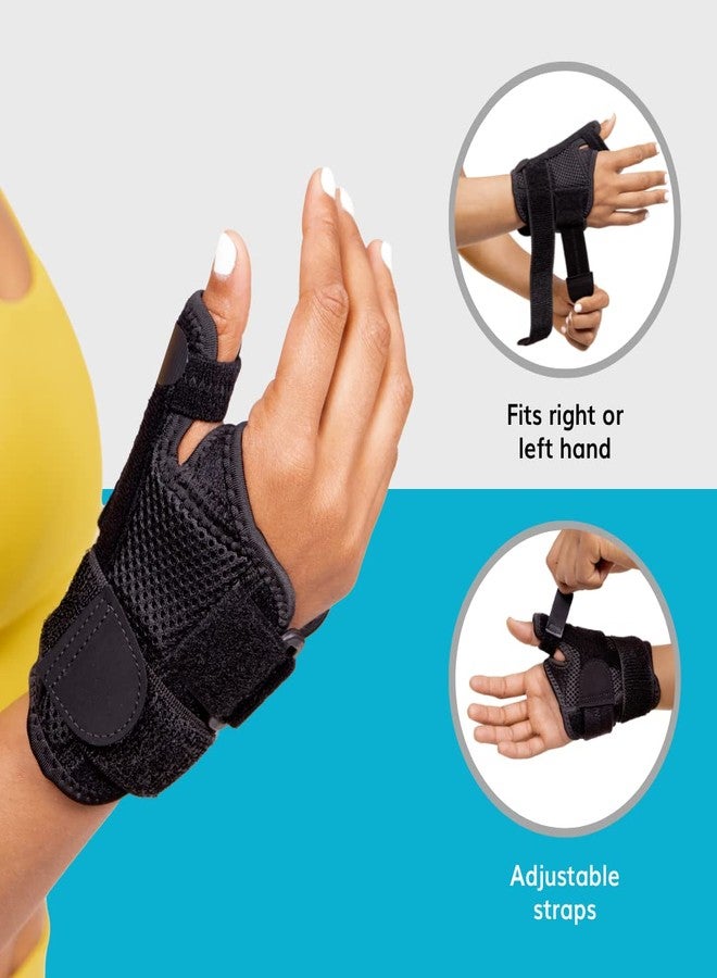 BraceAbility Trigger Thumb Splint - Jammed, Sprained or Broken CMC Joint and Wrist Spica Support Brace for Tendonitis Treatment, Arthritis Pain Relief, Carpal Tunnel Stabilizer for Right or Left Hand - Image 4