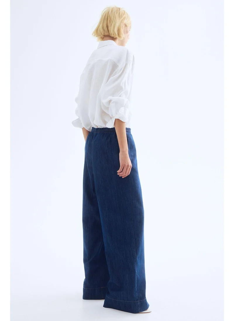 H&M Denim pull-on trousers