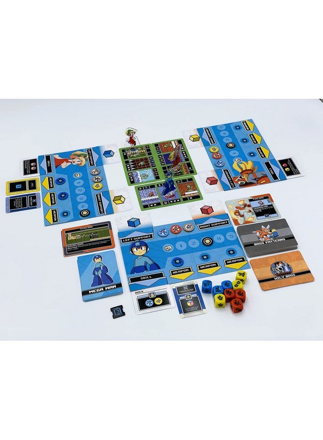 Kess Mega Man - Adventure Board Game by KESS for Players 1-4, Indoor Fun, Ages 14 and Up, Action Themed Game for Adults and Teens, Average Playtime 45 Mins, Cooperative Strategy Board Games - Image 4
