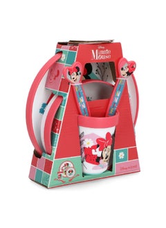 STOR 5-Piece Premium Bicolor Minnie Mouse Dinnerware Set Multicolour 260 ml  - Image 3