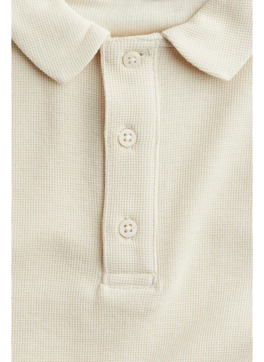اتش اند ام Long-Sleeved Polo Shirt
