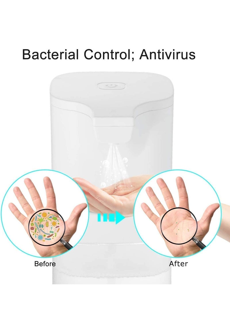 Captaintech Automatic Hand Sanitizer Dispenser, 350ml Touchless Liquid Bottles Soap Dispenser Waterproof for Kitchen Bathroom Home Restaurant Hotel - Image 4