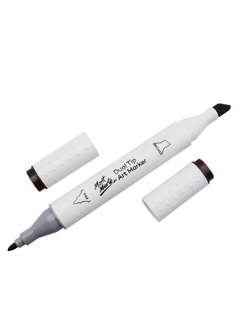 Mont Marte Dual Tip  Premium Art Marker Bronze - Image 1
