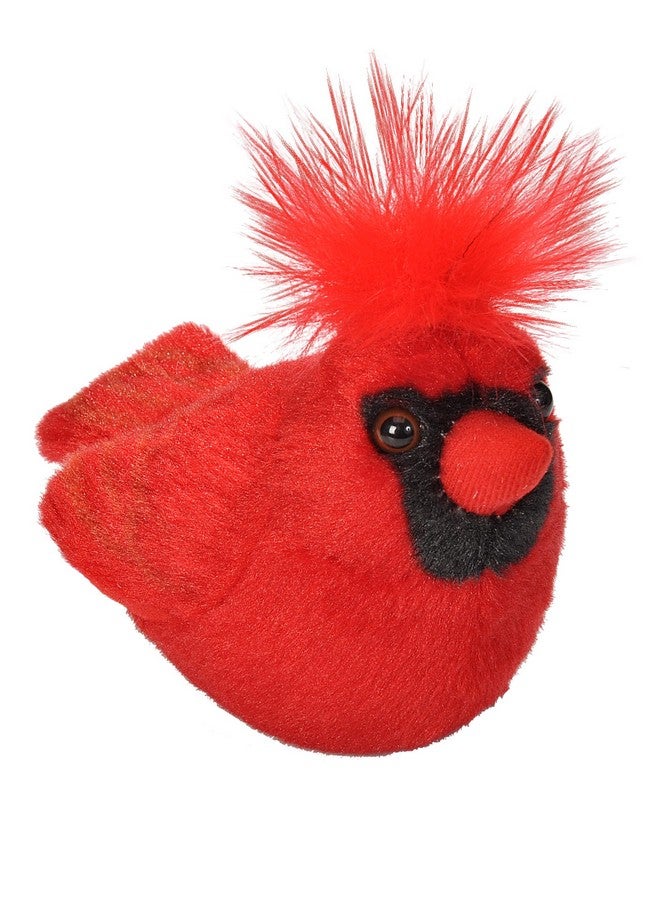 Wild Republic Audubon Birds Northern Cardinal Plush with Authentic Bird Sound, Stuffed Animal, Bird Toys for Kids and Birders - Image 1