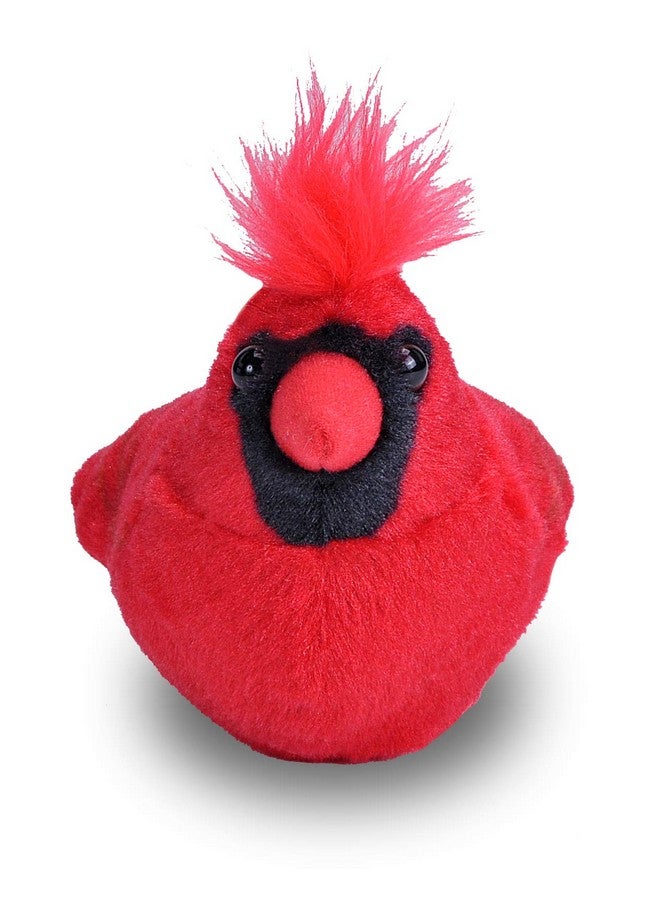 Wild Republic Audubon Birds Northern Cardinal Plush with Authentic Bird Sound, Stuffed Animal, Bird Toys for Kids and Birders - Image 3