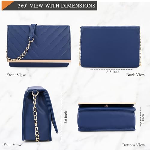 ADISA Women's Sling Bag (Blue) - Image 2