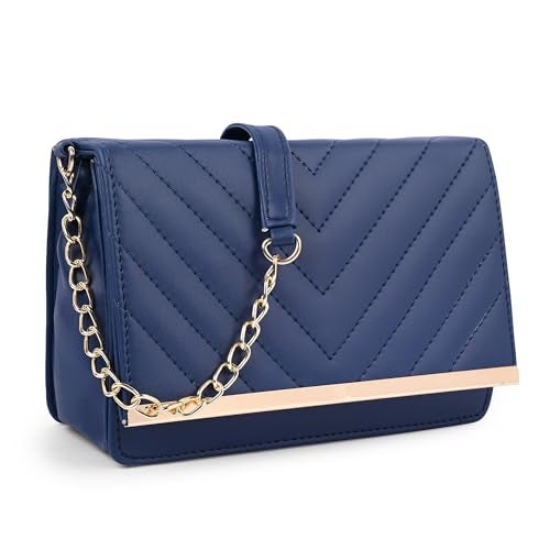 ADISA Women's Sling Bag (Blue) - Image 1