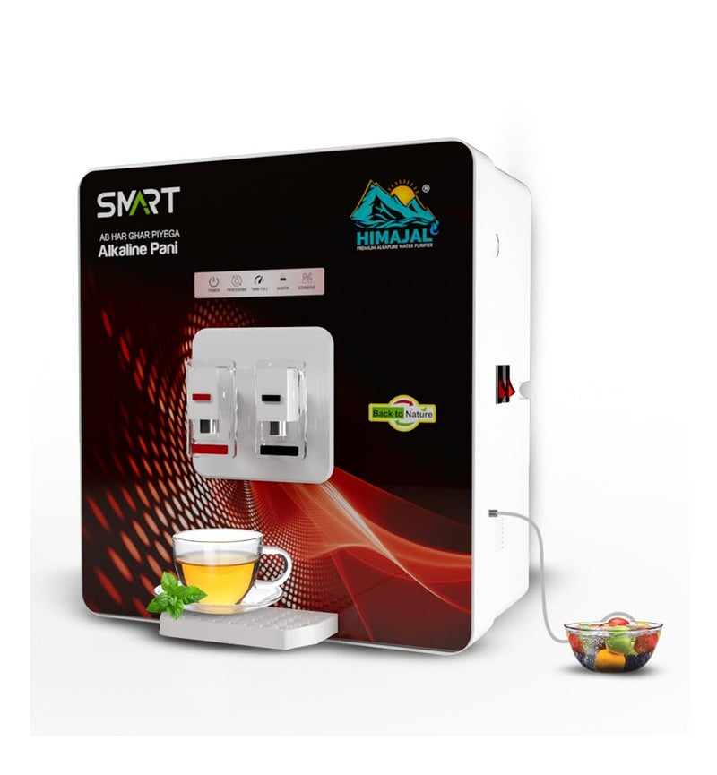 HIMAJAL PREMIUM ALKALINE RO PURIFIER HIMAJAL PREMIUM ALKALINE RO PURIFIER Himajal Smart Alkaline Water Purifier White - Image 1