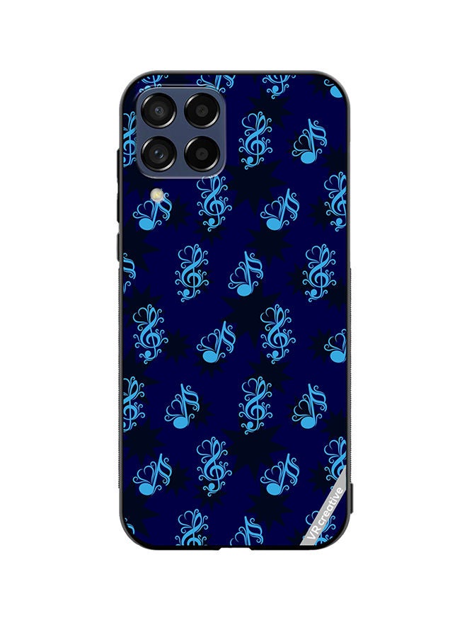 VR CREATIVE Protective Case Cover For Samsung Galaxy M53 Music Pattern Design Multicolour - Image 1