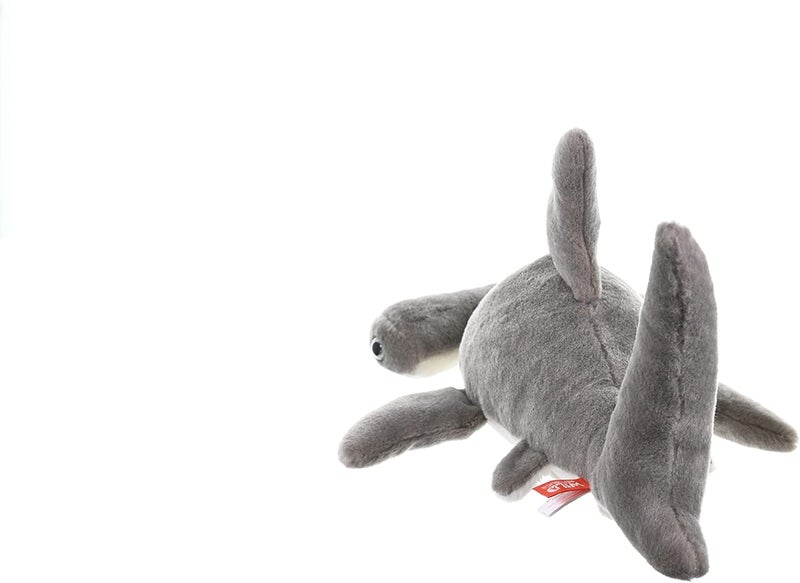وايلد ريبابليك لعبة قطيفة من على شكل سمكة قرش المطرقة، ألعاب Cuddlekins الناعمة، هدايا للأطفال بطول 50 سم، رمادي/أبيض - Image 4