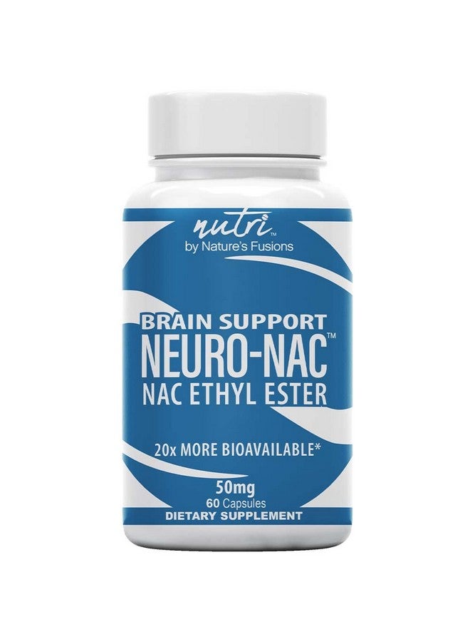 Neuro Nac Supplement Nacetyl Cysteine Ethyl Ester More Bioavailable Than Nac 600 Mg Boost Glutathione 10X More Than Liposomal Glutathione N Acetyl Cysteine Ethyl Ester 60 Capsules