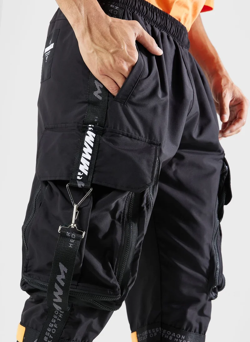 mod wave movement Pantalón Mwm Cargo Utility 2.0 Negro