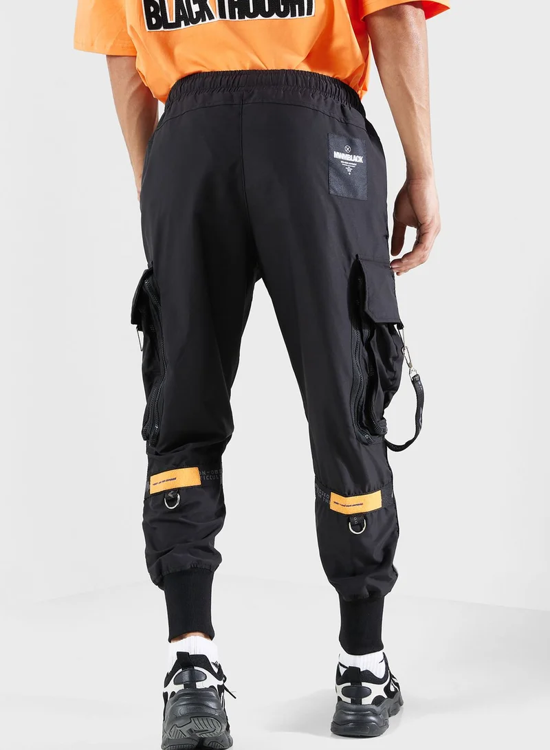 mod wave movement Pantalón Mwm Cargo Utility 2.0 Negro