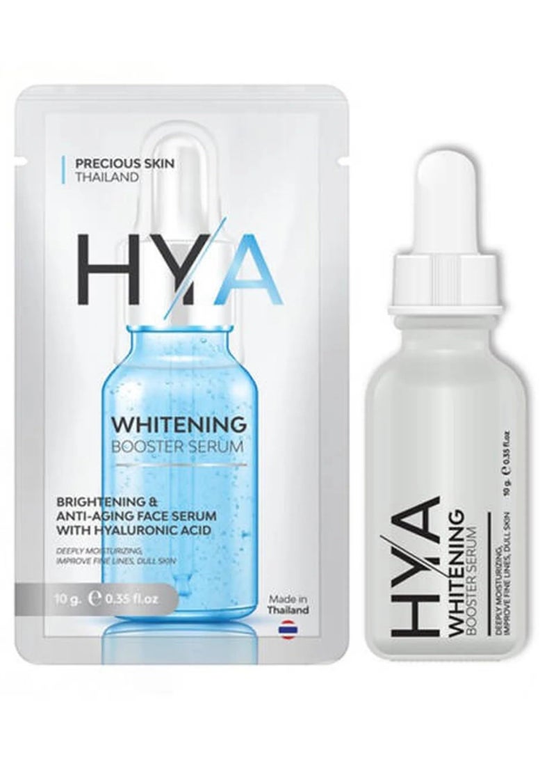 بريشيس سكين مصل تعزيز تبييض البشرة HYA من Precious Skin – مصل لتفتيح البشرة ومضاد للشيخوخة مع حمض الهيالورونيك (10 جرام) – مرطب عميق وتنشيط البشرة - Image 2