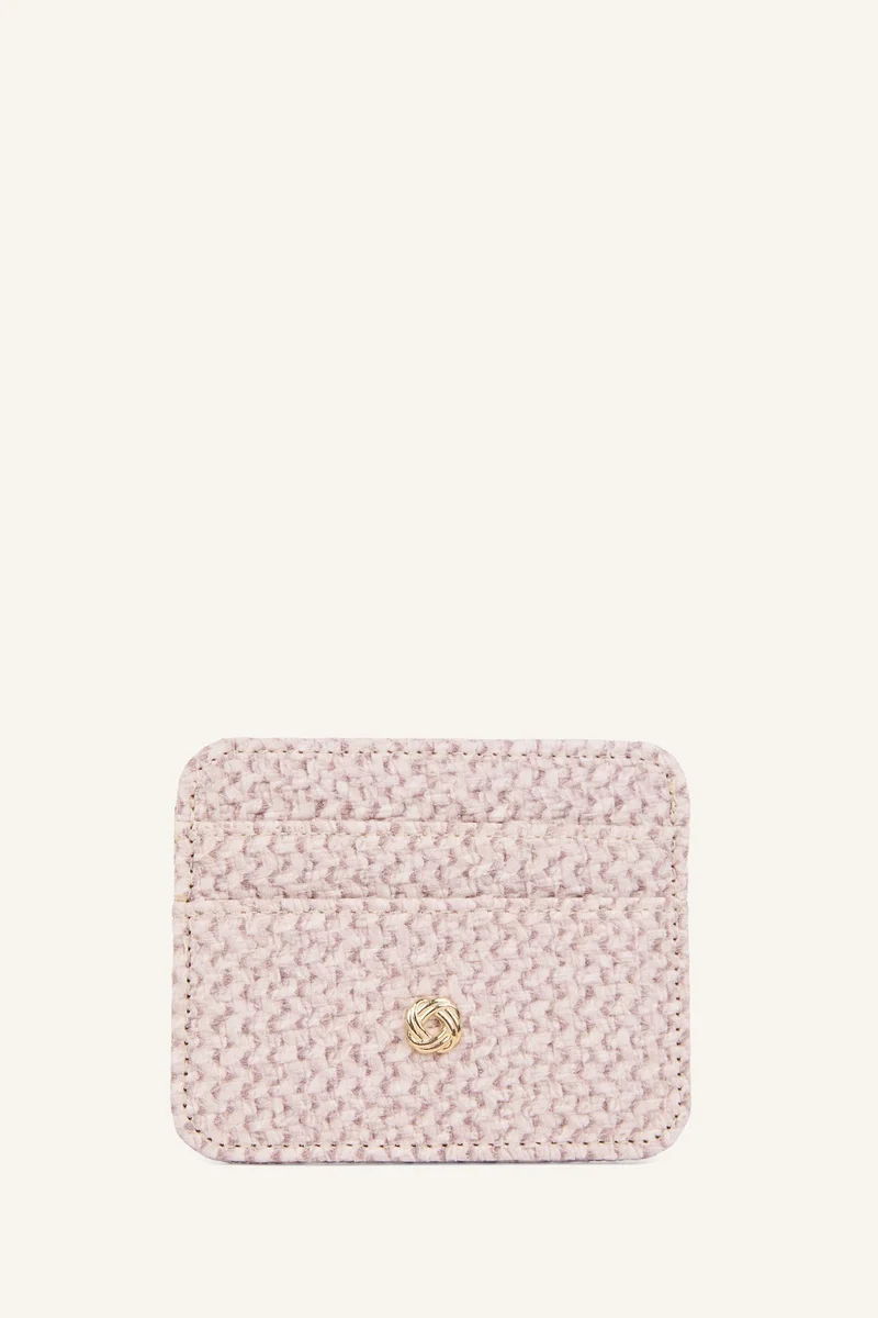 Woman Faux Leather Business Card Wallet