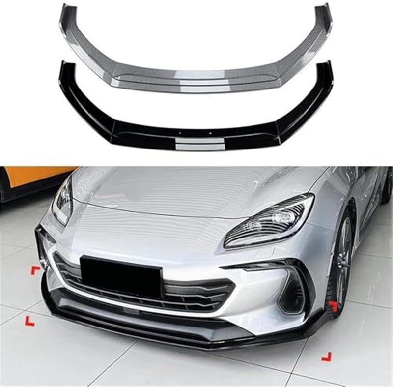 Yurefax Front Lower Bumper Splitter Lip for Toyota GR86 - Image 4