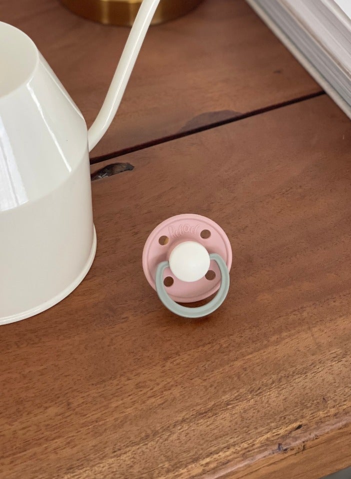 Rebael Fashion Natural Rubber Round Pacifier Size 1 - Baby 0-6M (2-pack) - TornadoPearlyRhino/MistyPearlyPoodle - Image 5