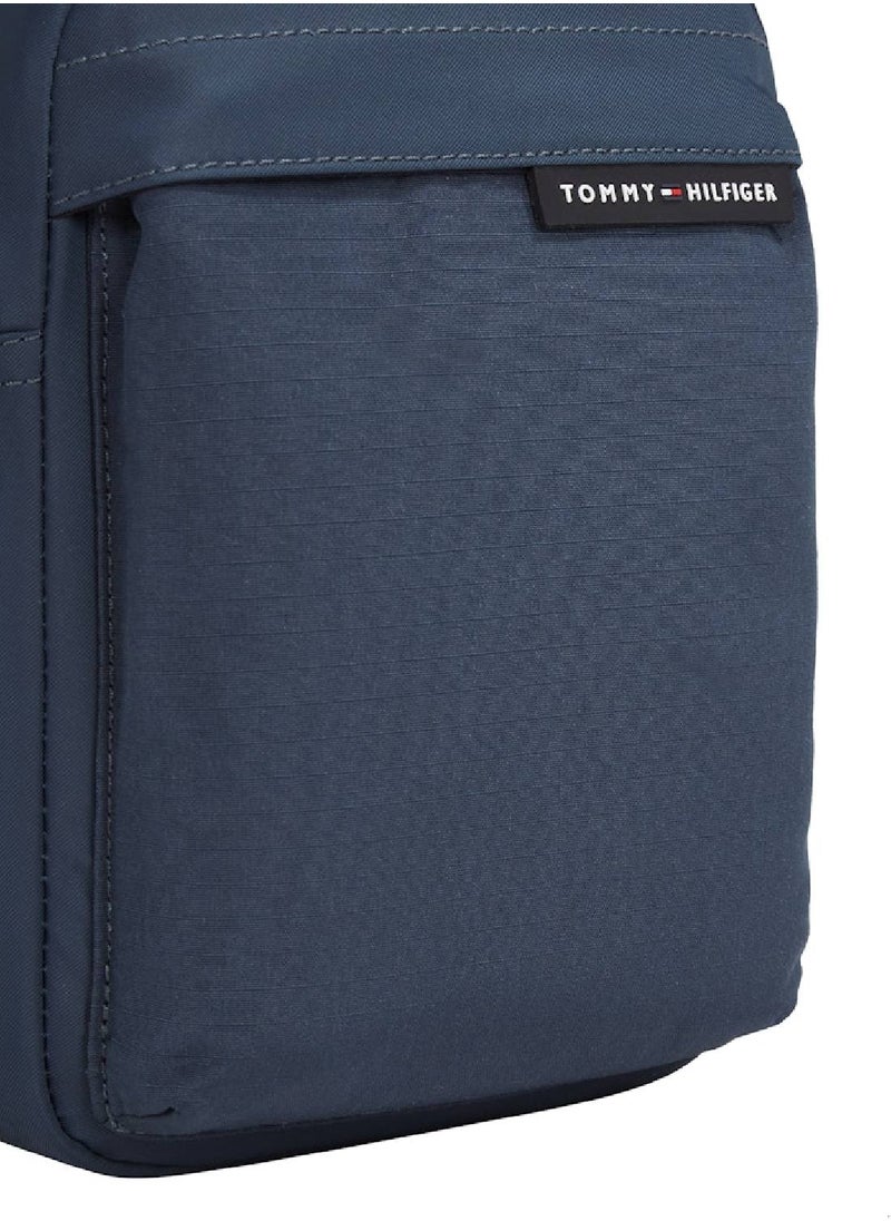 TOMMY HILFIGER Men's Element Mini Reporter Bag - Polyester Blend, Blue  - Image 5