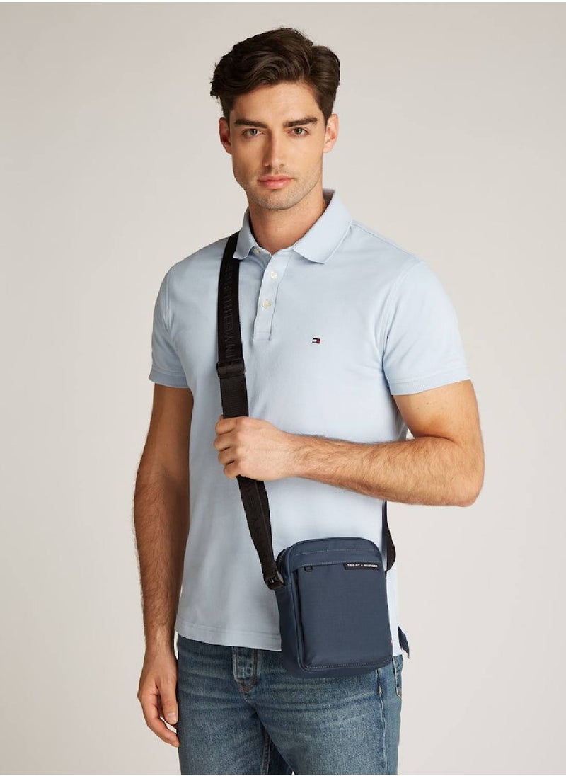 TOMMY HILFIGER Men's Element Mini Reporter Bag - Polyester Blend, Blue  - Image 2